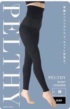 PELTHY RESET LEGGINGS M ブラックのサムネイル