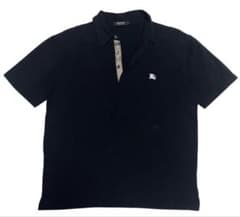 バーバリーブラックレーベル ストレッチ ポロシャツ 3 L ノバチェック