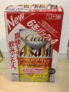 クリアアサヒ 350ml 1ケースのサムネイル
