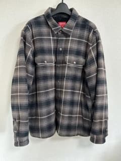 Supreme Shearling Lined Flannel Shirt - メルカリ