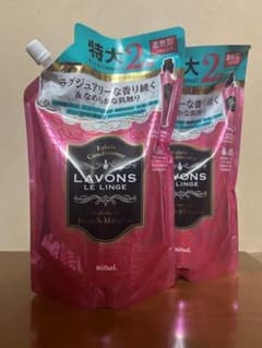 ラボン フレンチマカロンの香り 柔軟剤 詰替用 960ml × 2個のサムネイル