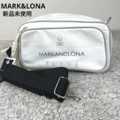 MARK&LONA マーク&ロナ ターポリン ポーチ バック　アイボリー MARK&LONA マーク&ロナ ターポリン ポーチ バック アイボリー - メルカリ