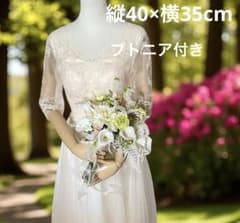 ハンドメイドアーティフィシャルフラワーウェディングブーケ 前撮り