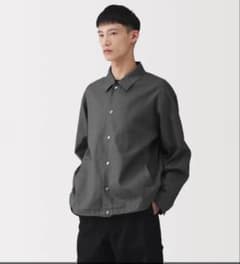 完売品 muji labo 太番手リネンドローストリングジャケットL
