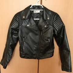 ライダースジャケット 140㎝ H＆Mのサムネイル