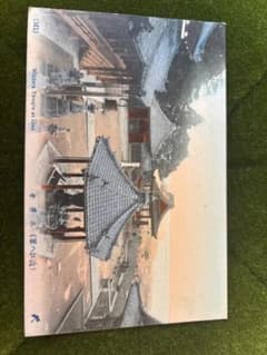 手彩色絵葉書 三井寺 近江八景 明治〜大正 滋賀 大津のサムネイル