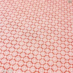 984 QUILT GATE 원단 산호 핑크 모티브 무늬 패치 워크