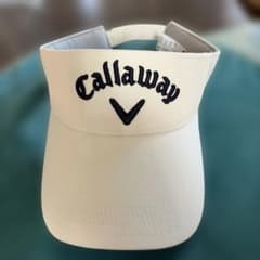 CALLAWAY キャロウェイ サンバイザー ホワイト系 ゴルフ…のサムネイル