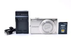 ニコン Nikon COOLPIX S6100 シルバー 《動作確認済み》 - メルカリ