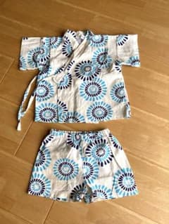 甚平　80 花火柄のサムネイル