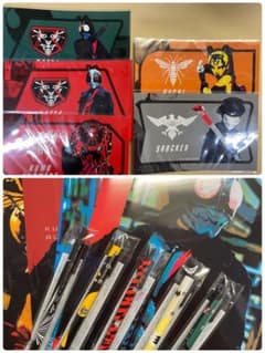 シン・仮面ライダー　クリアファイル　ステッカー　ボールペン　全種1セットずつのサムネイル