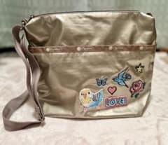 【中古】LeSportsac ショルダーバッグ ワッペン付きのサムネイル