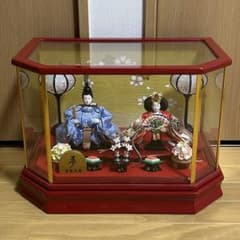 雛人形 オルゴール 吉徳工房 親王飾り ケース入り - メルカリ