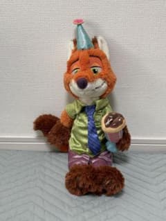 ディズニーストア ニック ズートピア ぬいぐるみ 10周年 ドーナツパーティ ディズニーストア ニック ズートピア ぬいぐるみ 10周年 ドーナツ