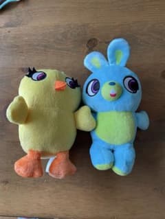 토이 스토리 4 덕키 & 토끼 봉제 인형