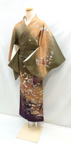 FN12036y 早い者勝ち！着物 正絹 訪問着 152〜162cm FN12036y 早い者勝ち！着物 正絹 訪問着 152〜162cm - メルカリ