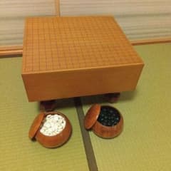 り*う様 囲碁セット 足付き碁盤 碁笥 碁石付き - メルカリ