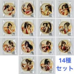 不知火舞　くじコレ　缶バッジ　SNK　KOF　15種 くじコレ 不知火舞 C賞 勝利場面 缶バッジ 14種セット SNK くじ KOF