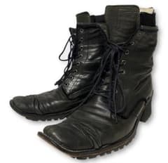 HIROMU TAKAHARA lace up layered boots - メルカリ