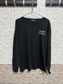 NICE 長袖カットソー ブラック グラフィックのサムネイル