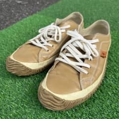 【SPINGLE MOVE】レザースニーカー キャメルのサムネイル