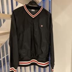お値下げしましたChampion ブラック Vネック ナイロンジャケット L 楽天市場】レビューでクーポン☆チャンピオン ナイロン ジャケット メンズウェア