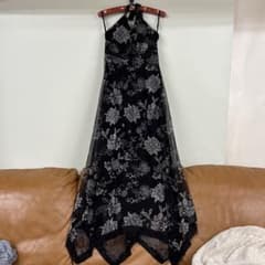 黒レースマキシドレスのサムネイル