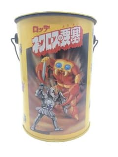 ロッテ ネクロスの要塞 菓子詰合せ 缶 レトロ - メルカリ
