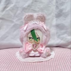ハンドメイド 着ぐるみ おすわりぬい服 推し活 桃色 白色 d554 - メルカリ