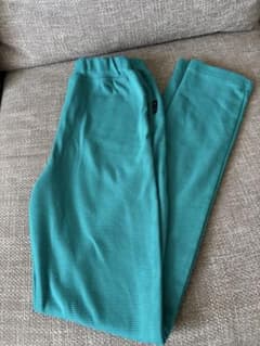 【ZI-ON】伸縮性160ストレッチスキニーパンツ　細身　エメラルドのサムネイル