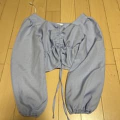 WEGO チェック柄長袖トップスのサムネイル