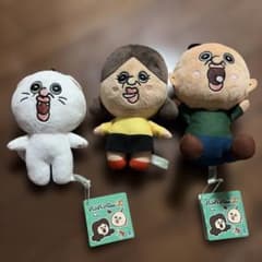 パンパンくんの日常　ぬいぐるみ3体セット