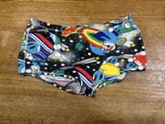 宇宙デザイン Mサイズ 競泳水着　Sサイズのサムネイル