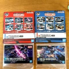 ガンプラ一番くじＩ賞　Zガンダム/フリーダムガンダム　アクリルスタンドのサムネイル