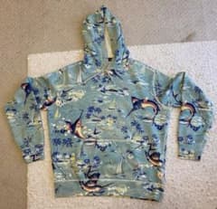 POLO RALPH LAUREN 総柄 パーカー カジキ柄のサムネイル