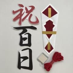 祝百日 ☆ おひるねアート・寝相アートのサムネイル