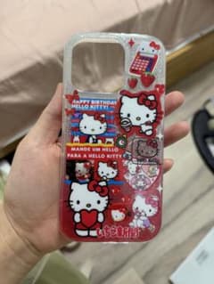 ハローキティ iPhone16 proケース 透明のサムネイル
