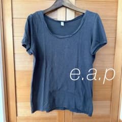 Thumbnail of 【e.a.p】イーエーピー グレー 半袖 Tシャツ ラウンドネック