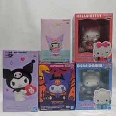 【未開封】サンリオキャラクターズ クロミ キティ ダニエル フィギュア 5点