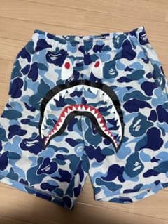 A Bathing Ape シャークデザインショートパンツ Mサイズ - メルカリ