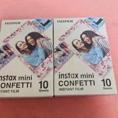 チェキフィルム instax mini 20枚 コンフェッティのサムネイル