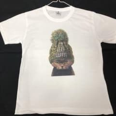 パイナップル帽猫Tシャツ Mサイズ メンズ レディース  白 ホワイト  新品のサムネイル