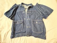 FREAK'S STORE ビッグシルエット デニムジャケット Gジャン Lのサムネイル