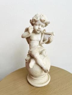 天使のハープ像 約22cm - メルカリ