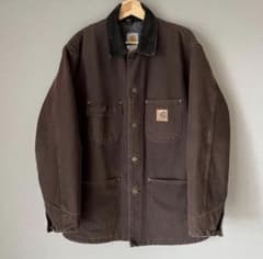 Carhartt ミシガンチョアコート ダークブラウン OVY - メルカリ