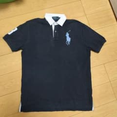 （激レア美品）Polo by Ralph Lauren ビッグポニー黒XLのサムネイル