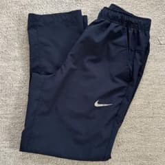NIKE ナイキ ランニング トレーニング ナイロン パンツ S ネイビーのサムネイル