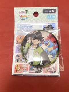 ポケモン 缶バッジコレクション ミアレ編A 主人公&メガオーダイルのサムネイル