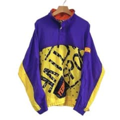 Thumbnail of RODEO ナイロンアノラック 90s風 紫黄 ビッグシルエット 古着 派手柄