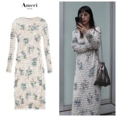 【Ameri VINTAGE】NEON FLOWER I LINE DRESSのサムネイル